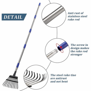 Leaf Rake for Gardening